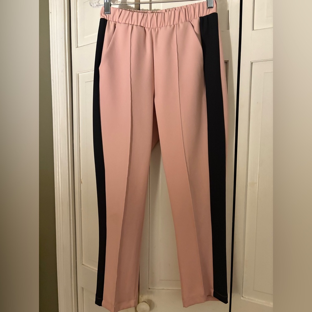 Blush Side Stripe Pant